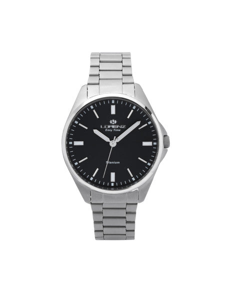 Orologio Lorenz EASY TIME TITANIO 39 mm 030236BB 39 mm 50 Metri