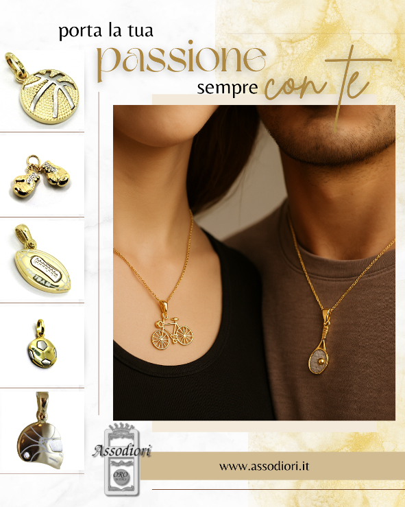 Gioielli a tema sport