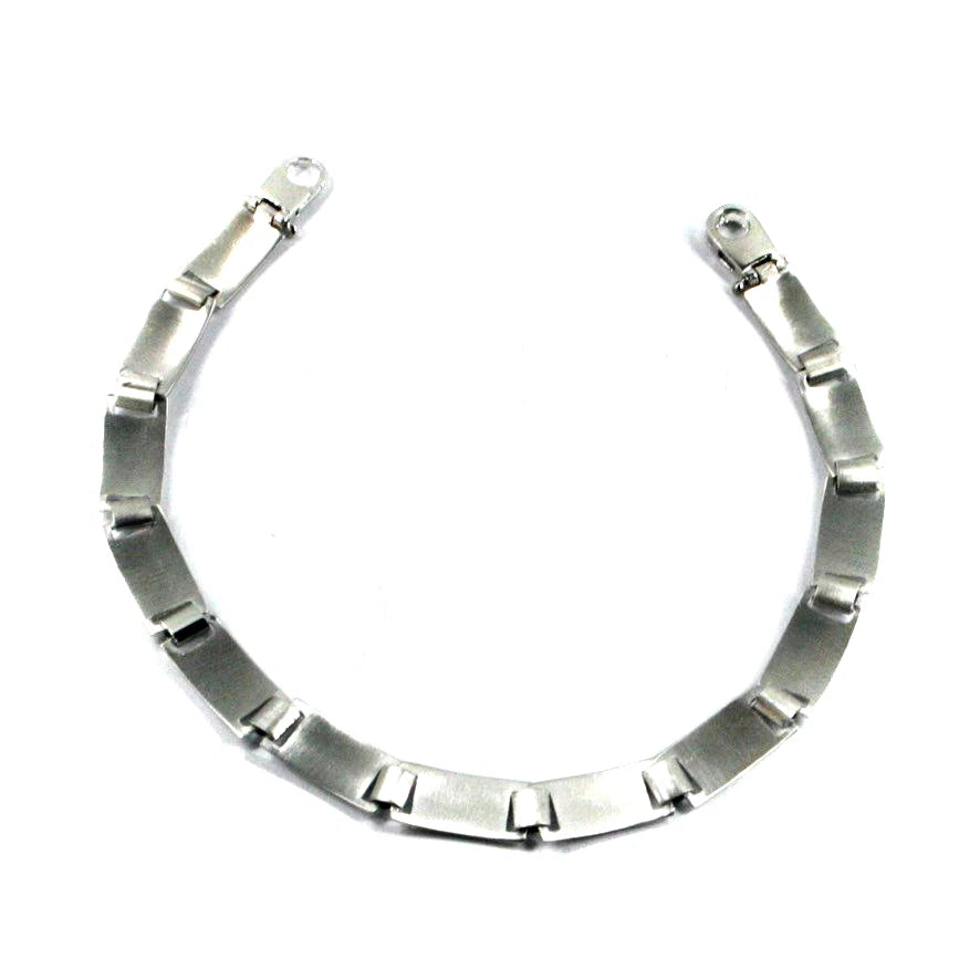 Arcadia-Armband aus 925er Sterlingsilber mit emaillierten Kartensymbolen, Stärke 6,5 mm, Länge 20,5 cm, hergestellt in Italien